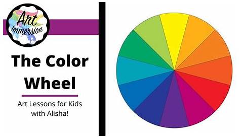 Color Wheel Art Lesson for Kids - YouTube