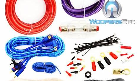 best 0 gauge amp wiring kit