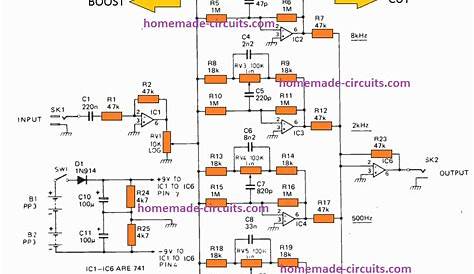 transistor equalizer circuit diagram