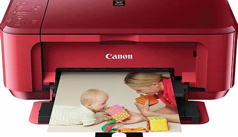 Canon PIXMA MG3520 Wireless Color All-in-One Inkjet Photo Printer (Red)