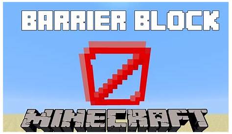 How To Make The Invisible Barrier Block In Minecraft | 14w29b Tutorial