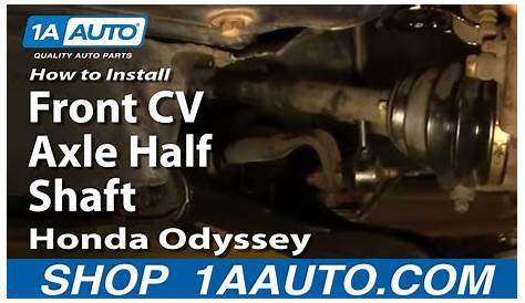 honda odyssey cv axle replacement cost