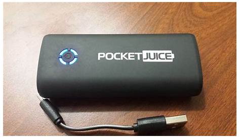 pocket juice portable charger 20000