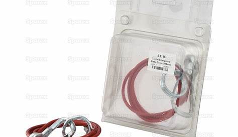 Trailer Emergency Brake Cable 116mm