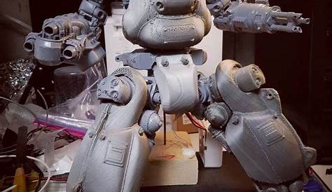 Fallout 4 Robots - Page 2 | Art toy, Robot, Sculptures