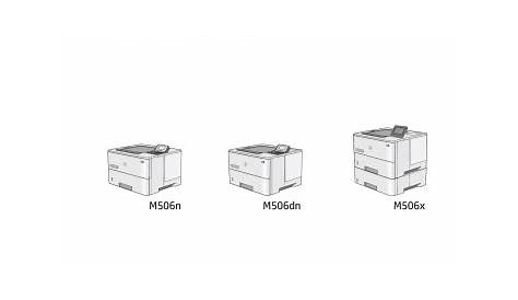 HP LaserJet Enterprise M506 series Guide | Manualzz