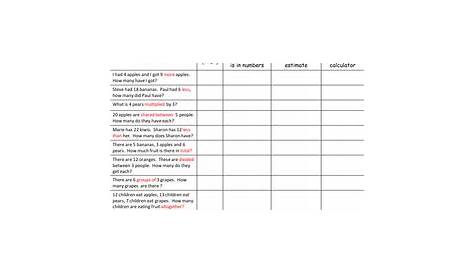 maths vocabulary worksheet differentiated teaching resources