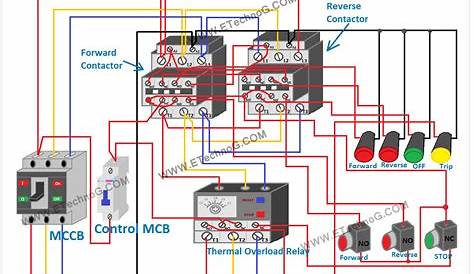 forward and reverse circuit diagram