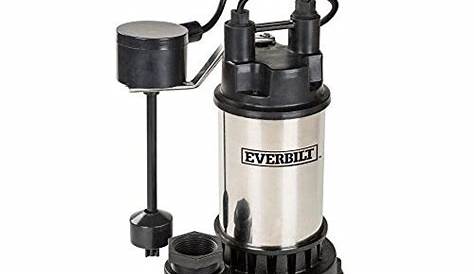 Everbilt 1/2 HP Submersible Sump Pump | Well Pumps & Parts