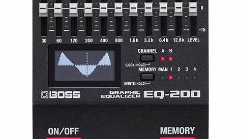 Boss EQ-200 Programmable Graphic Equalizer