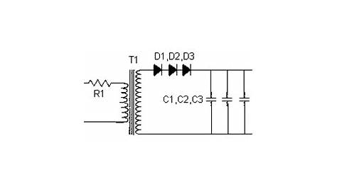 laser power supply schematic