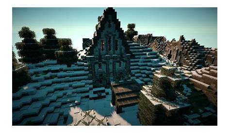 House in the tundra Minecraft Map