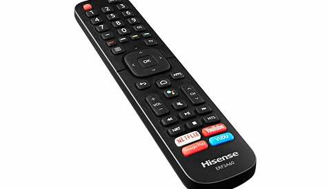 hisense tv remote control manual