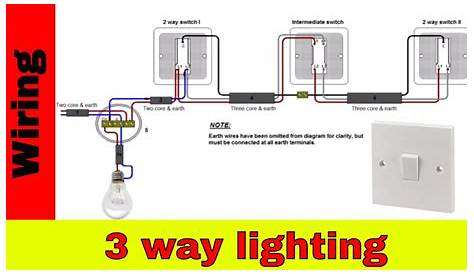two way lighting circuit diagram uk