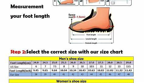 yesstyle shoe size chart