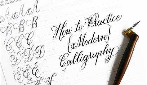 Calligraphy Practice Sheets Pdf - Keywordsfind.com