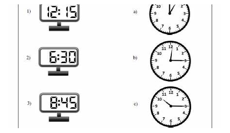 Telling Time Worksheets Grade 4 – Thekidsworksheet