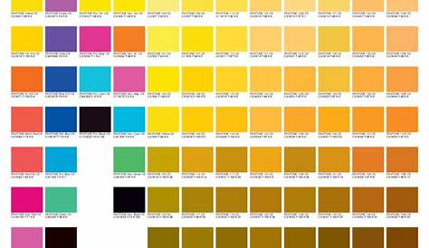 Pantone Color Chart - Edit, Fill, Sign Online | Handypdf