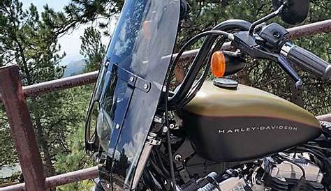Harley Davidson Sportster Quick Release Windshield