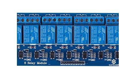 8 Channel Relay Module Circuit Diagram - Wiring View and Schematics Diagram