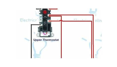 Electric Water Heater Wiring With Diagram | Electrical Online 4u