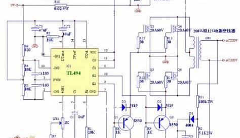 voltage inverter circuit diagram