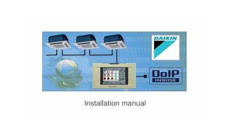 Daikin installation manual pdf - volcars