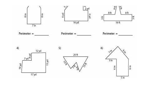 Area And Perimeter Of Composite Figures Word Problems Worksheet - pic
