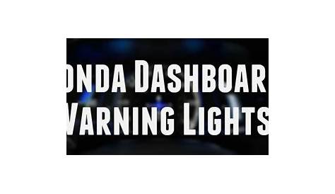 honda civic 2011 dashboard lights meaning
