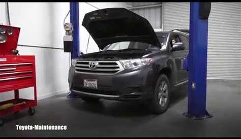 Toyota Highlander Tire Pressure Light On ? - YouTube
