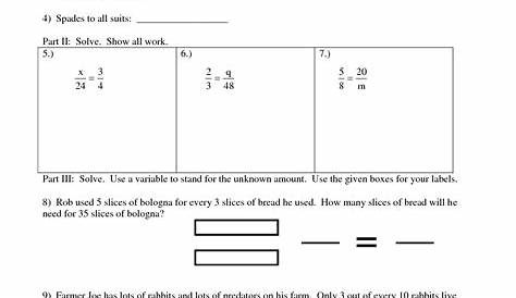 17 Unit Rate Worksheets 6th Grade / worksheeto.com