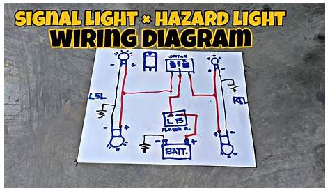 car hazard lights circuit diagram