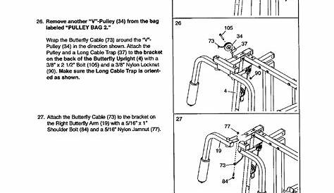 weider 8620 assembly instructions