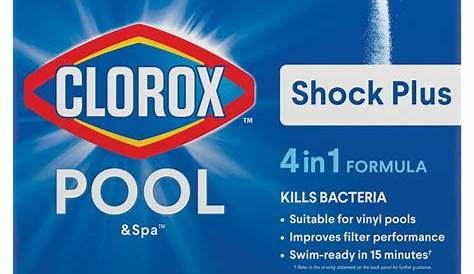 Clorox Pool&Spa Shock Plus 6x1 lb in the Pool Shock department at Lowes.com