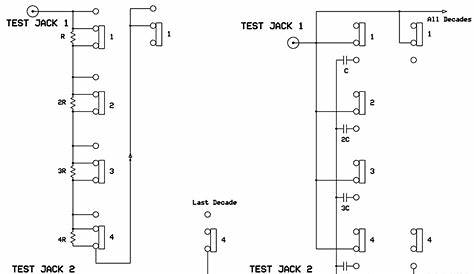 capacitor decade box schematic
