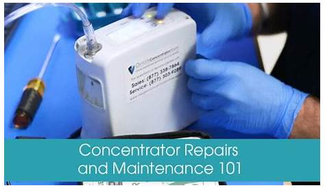oxygen concentrator repair manual