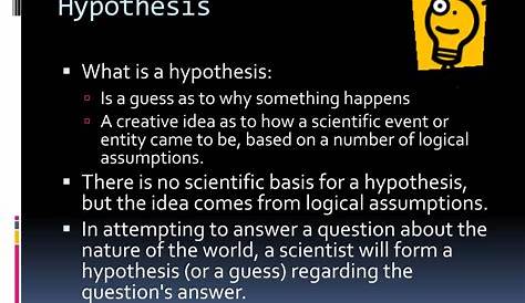 PPT - Hypothesis vs. Theory PowerPoint Presentation, free download - ID