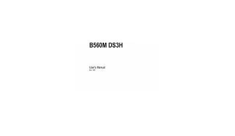 b560m ds3h ac manual