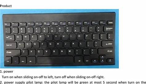 Arteck 2.4g Wireless Keyboard Manual - Jonathan Rampling