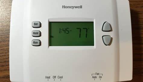 Honeywell Thermostat RTH2300 Programming Instructions · Share Your Repair
