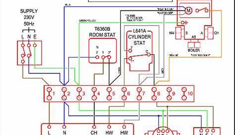 zone valve wiring diagram uk