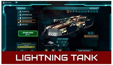 PLANETSIDE 2 🌐 Lightning Tank Config (Run & Gun Setup) - YouTube