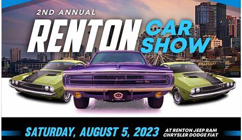 Renton Car Show, Renton Jeep Ram Dodge Chrysler, August 5 2023