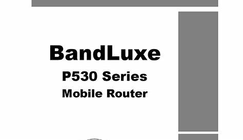 bandluxe r529 owner's manual