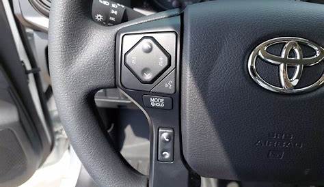 toyota tacoma 2021 steering wheel size