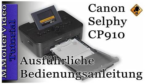 canon cp910 manual