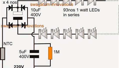 40 watt led circuit diagram