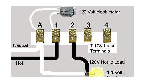 how to wire intermatic t103 timer