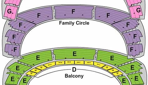 Academy Of Music Seating Chart | Academy Of Music Event Tickets & Schedule