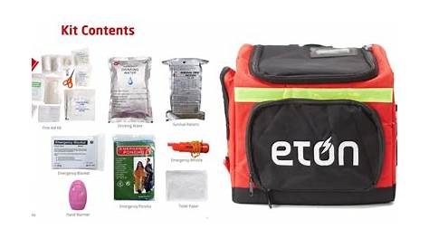 Eton Corporation NEKIT1P3DAYF Eton 3-Day Emergency Survival Kit with